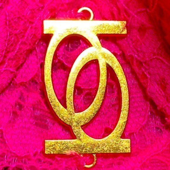 Bebe Intimates Mega Push-Up Fuchsia Pink Floral Lace Bra Size 36B - Picture 4 of 9